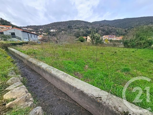 terrain à vendre - 1800.0 m2 - ARLES SUR TECH - 66 - LANGUEDOC-ROUSSILLON - Century 21 Agence Des Cerisiers