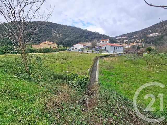 terrain à vendre - 1800.0 m2 - ARLES SUR TECH - 66 - LANGUEDOC-ROUSSILLON - Century 21 Agence Des Cerisiers